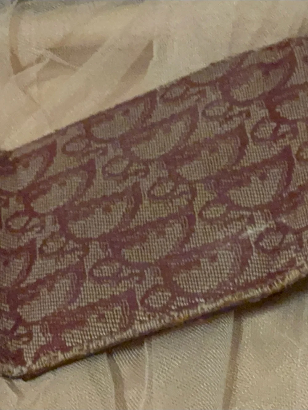 Vintage Christian Dior Burgundy Fold Wallet